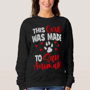 Katt räddar den här flickan till Spara djur T Shirt