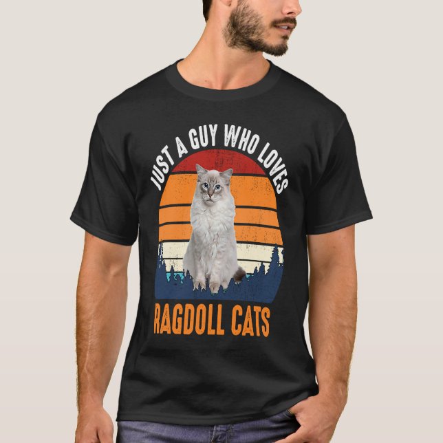 KATT RAGDOLL KATT T SHIRT (Framsida)