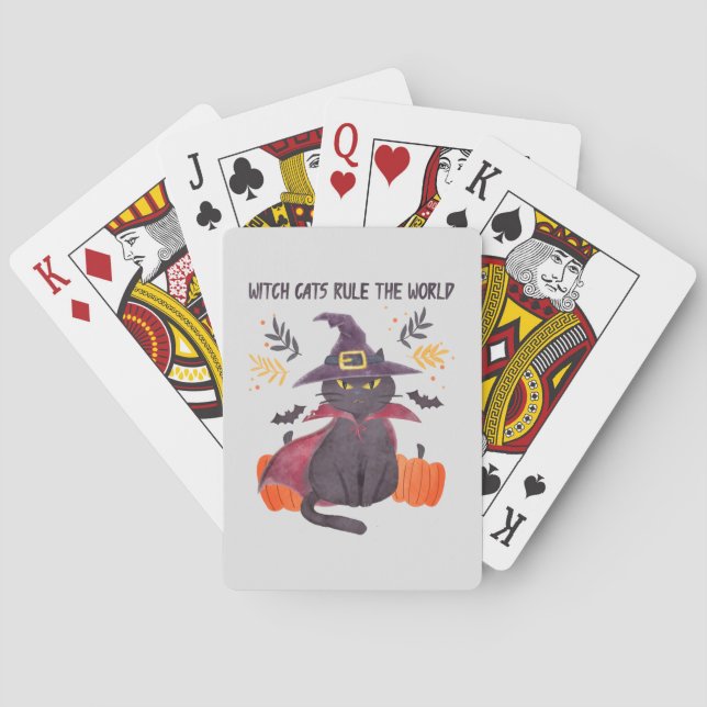 Katt - regel världen över casinokort (Baksidan)