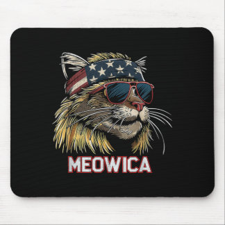 Katt - Rolig 4 juli amerikansk flagga mors dag Musmatta