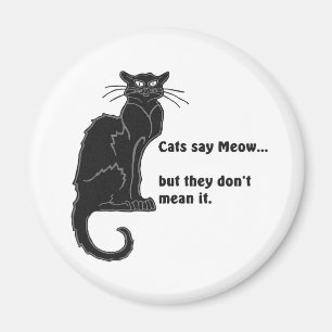 Katt säger Meow.. Magnet