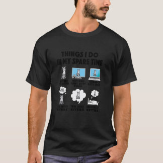 katt saker att göra på fritiden katter kattunge dj t shirt
