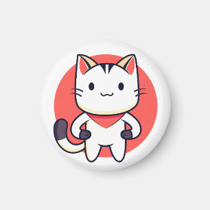 Katt, sällskapsdjur, djur magnet