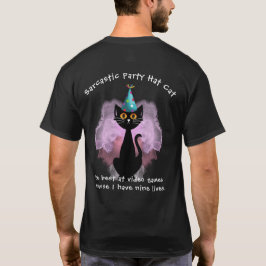 Katt | Sarksatisk Födelsedags Hatt Katt | Mästare  T Shirt