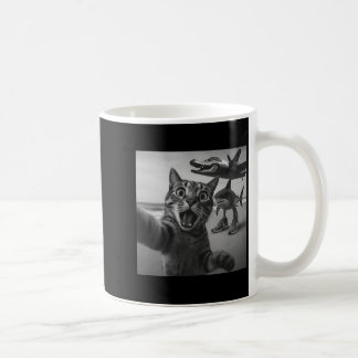 Katt Selfie Haj Krokodil Italiensk Brainrot Meme M Kaffemugg