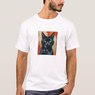 Katt ser ut som T-Shirt