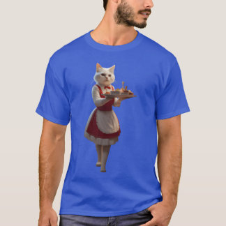 Katt servitris vintage t shirt