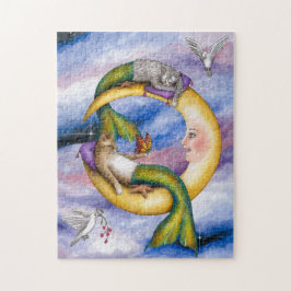 Katt Sjöjungfru 29 Pussel