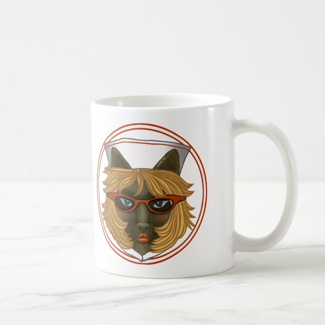 Katt Sjuksköterska Mugg (Höger)