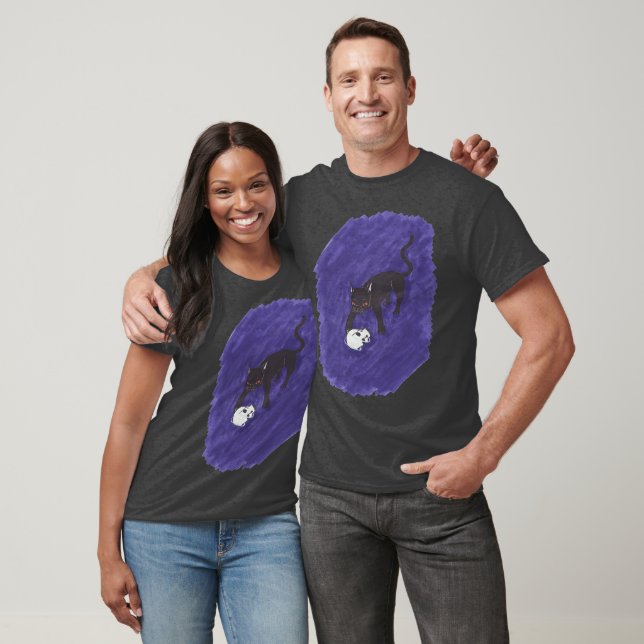 Katt & Skalle T Shirt (Unisex)