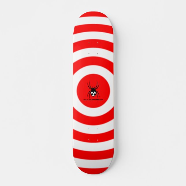 "Katt Skateboard för hatt" Bräda 20 Cm (Framsida)