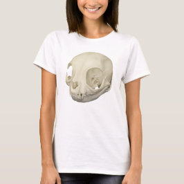 Katt skelett t shirt