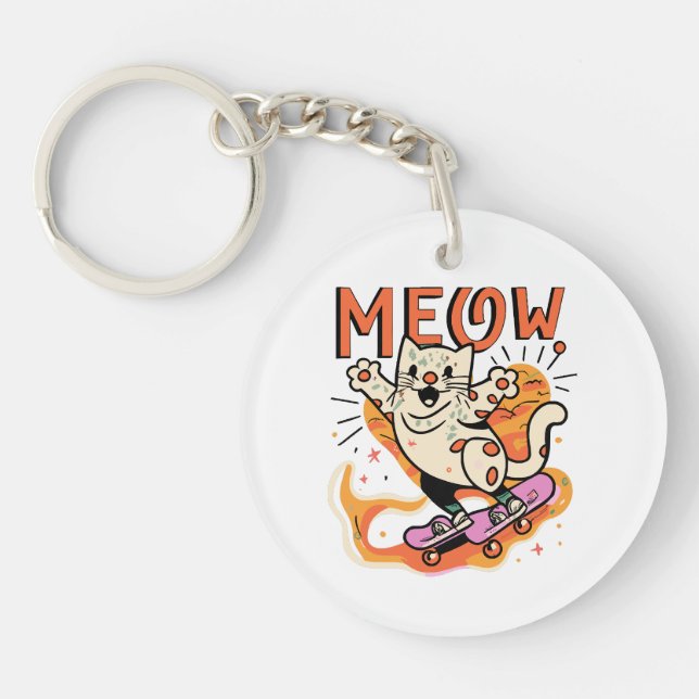 Katt Skridsko Meow (Framsidan)
