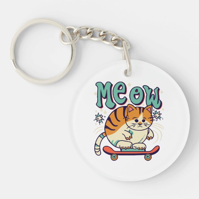 Katt Skridsko Meow (Framsidan)