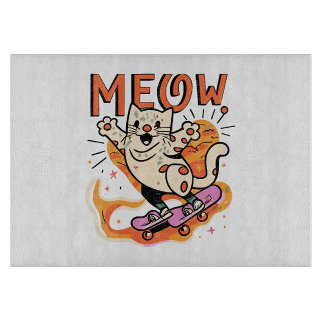 Katt Skridsko Mew (Framsidan)