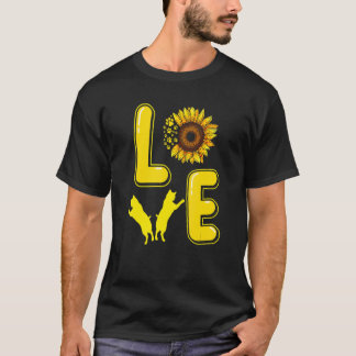 Katt Solros För Katt Katt Mamma Män Kvinnor T Shirt
