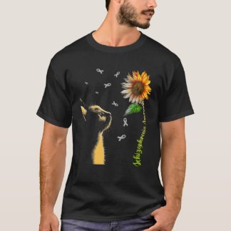 Katt Solros Schizofreni Medvetenhet T Shirt