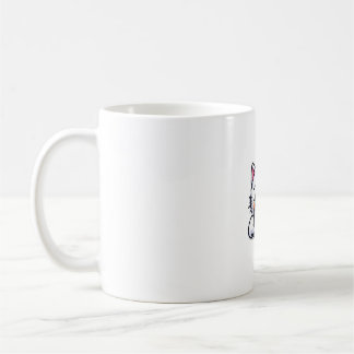 Katt som äter sushi kaffemugg