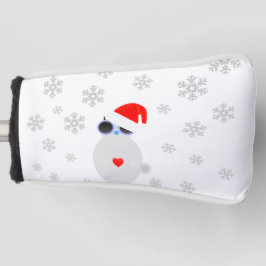 Katt som bär Santa hatt solglasögon