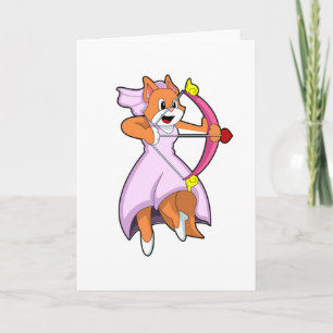 Katt som Bride med Bröllop dress.PNG Kort