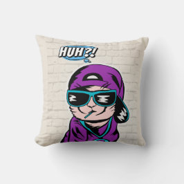 Katt som frågar kudde