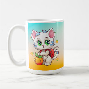 Katt som går till skolan - Katt Skola-85241 Kaffemugg