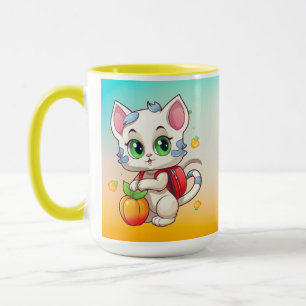 Katt som går till skolan - Katt Skola-85241 Mugg