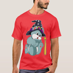 Katt som guide med magiskt Trollspö T Shirt