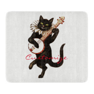 Katt som leker banjoen Thunder_Cove