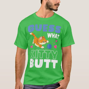 Katt som leker med Bobbin slår vad Kattunge Bu gör T Shirt