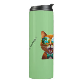 Katt som leker med solglasögon