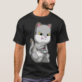 Katt som med Joystick T Shirt