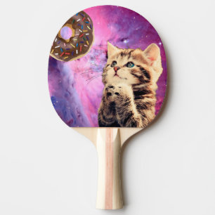 Katt som önskar munken pingisracket