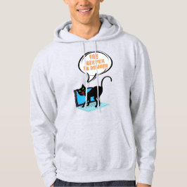 katt som säger att servern är nere hoodie
