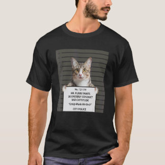 Katt Söt Skuldig Katt För Katt Kvinnor Flickor T Shirt