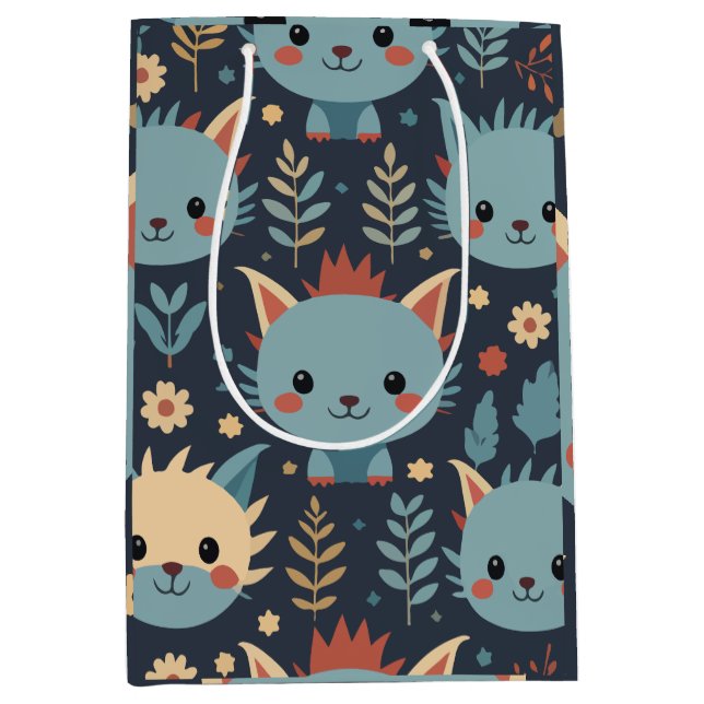 Katt söt tecknad mönster (Framsidan)