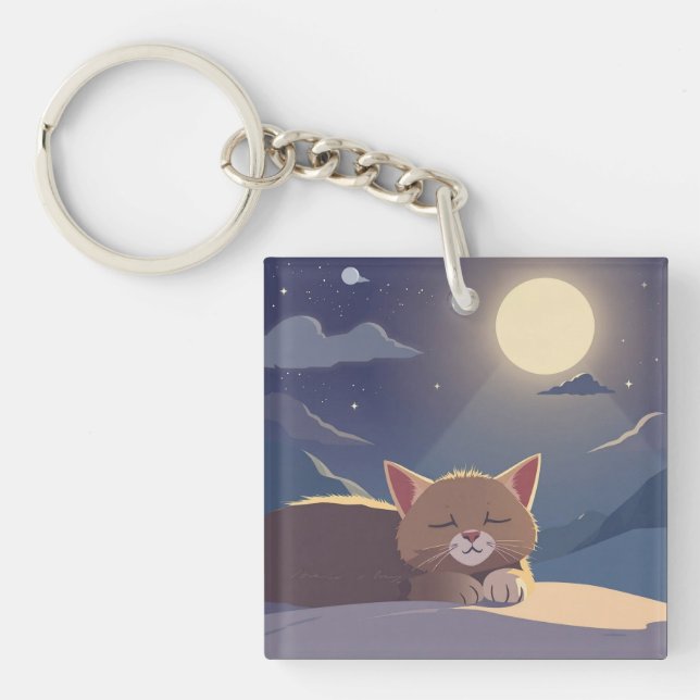 Katt sover (Framsidan)