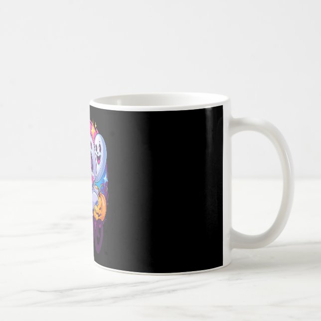 Katt spöke boo  kaffemugg (Höger)