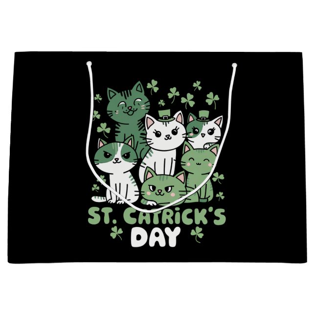 Katt St Patrick's Day Rolig Catrick's Day (Framsidan)