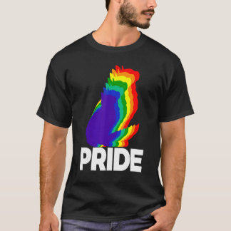 Katt Stolthet Katt Regnbågsfärg Katt Kattunge 9 T Shirt