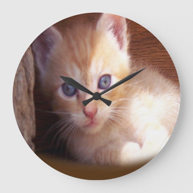 Katt Stor Klocka (Framsida)