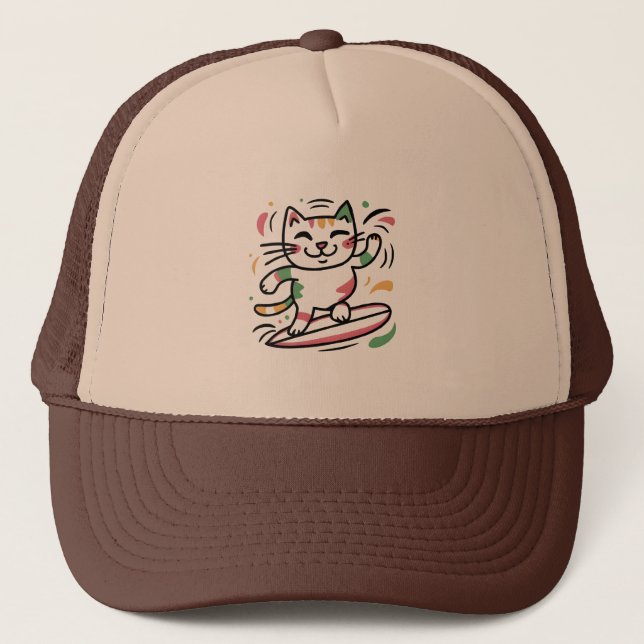 Katt-surfa Keps (Framsida)