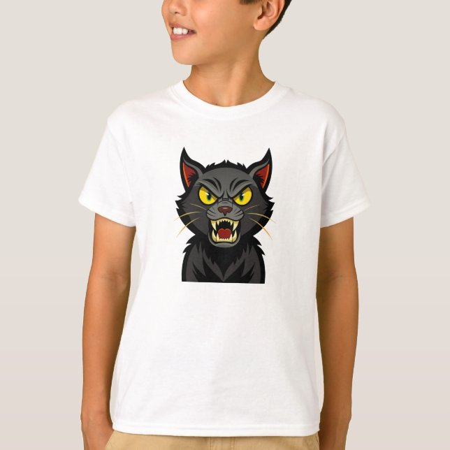 Katt T-shirt (Framsida)