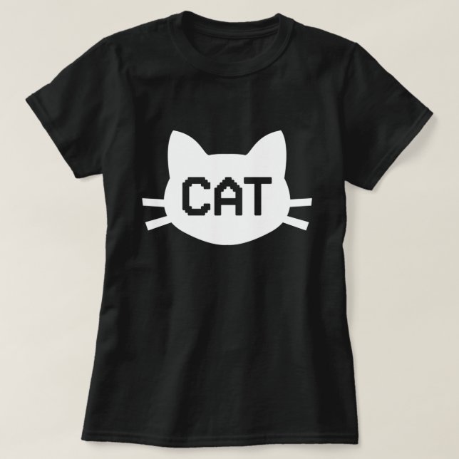 KATT T SHIRT (Design framsida)