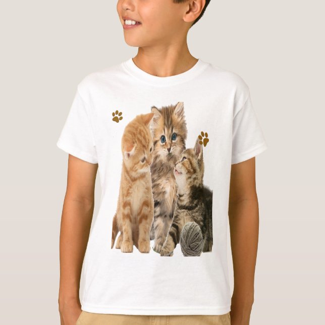 Katt T Shirt (Framsida)