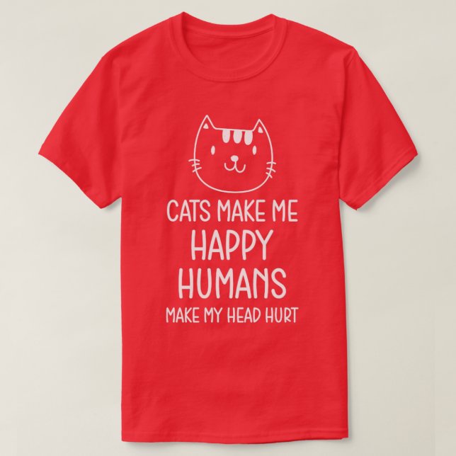 Katt T Shirt (Design framsida)