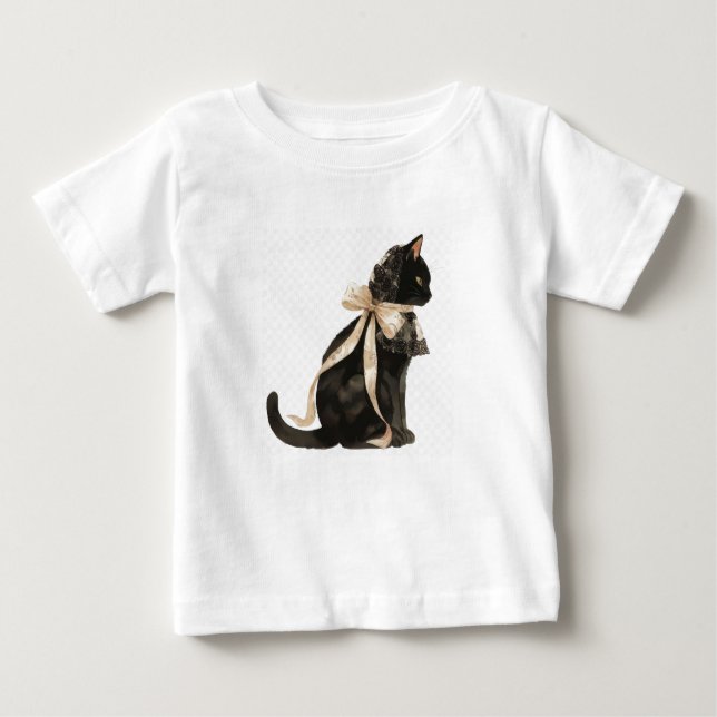katt t shirt (Framsida)