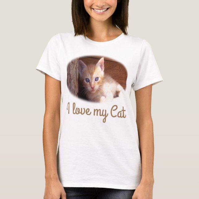 Katt T Shirt (Framsida)