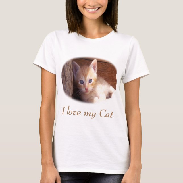 Katt T Shirt (Framsida)