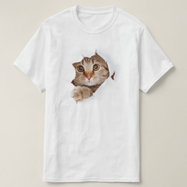 Katt T Shirt (Design framsida)